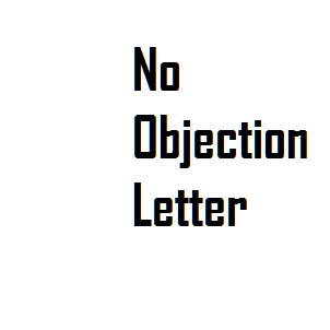 no objection letter