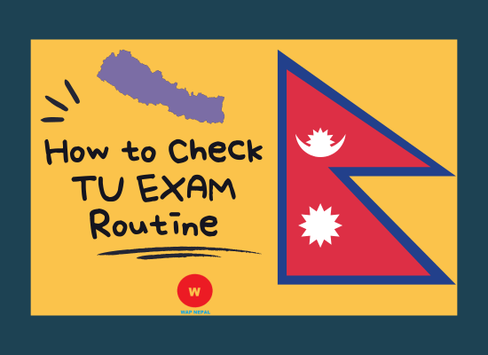 How to Check TU EXAM Routine