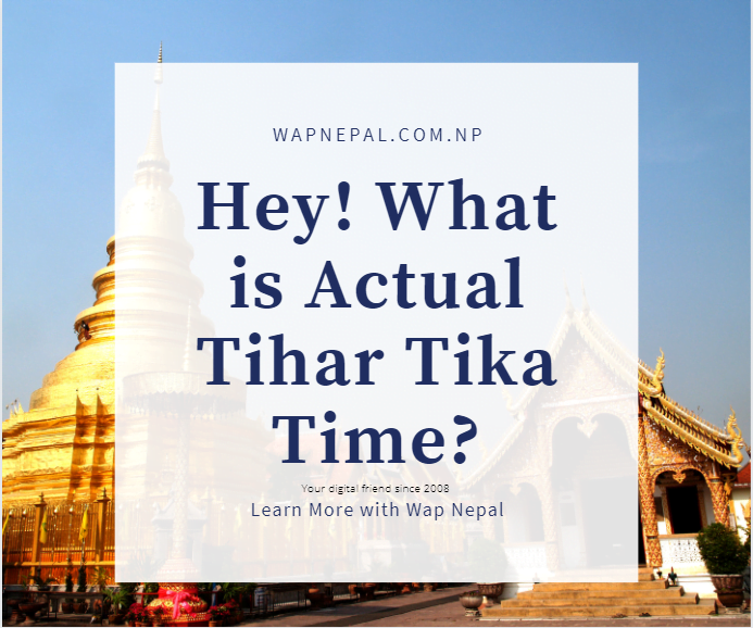 Tihar Tika TIME 2079 Published Out Online