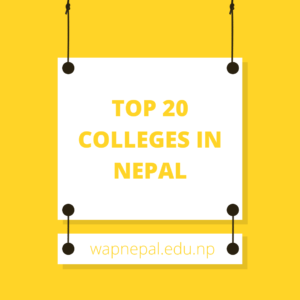 top 20 colleges in nepal