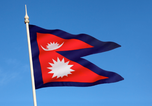 Nepal country flag